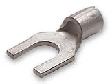 Block Spade Solderless Terminals (Brazed) - Non-Insulated