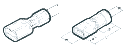 Disconnects Dimension Drawing